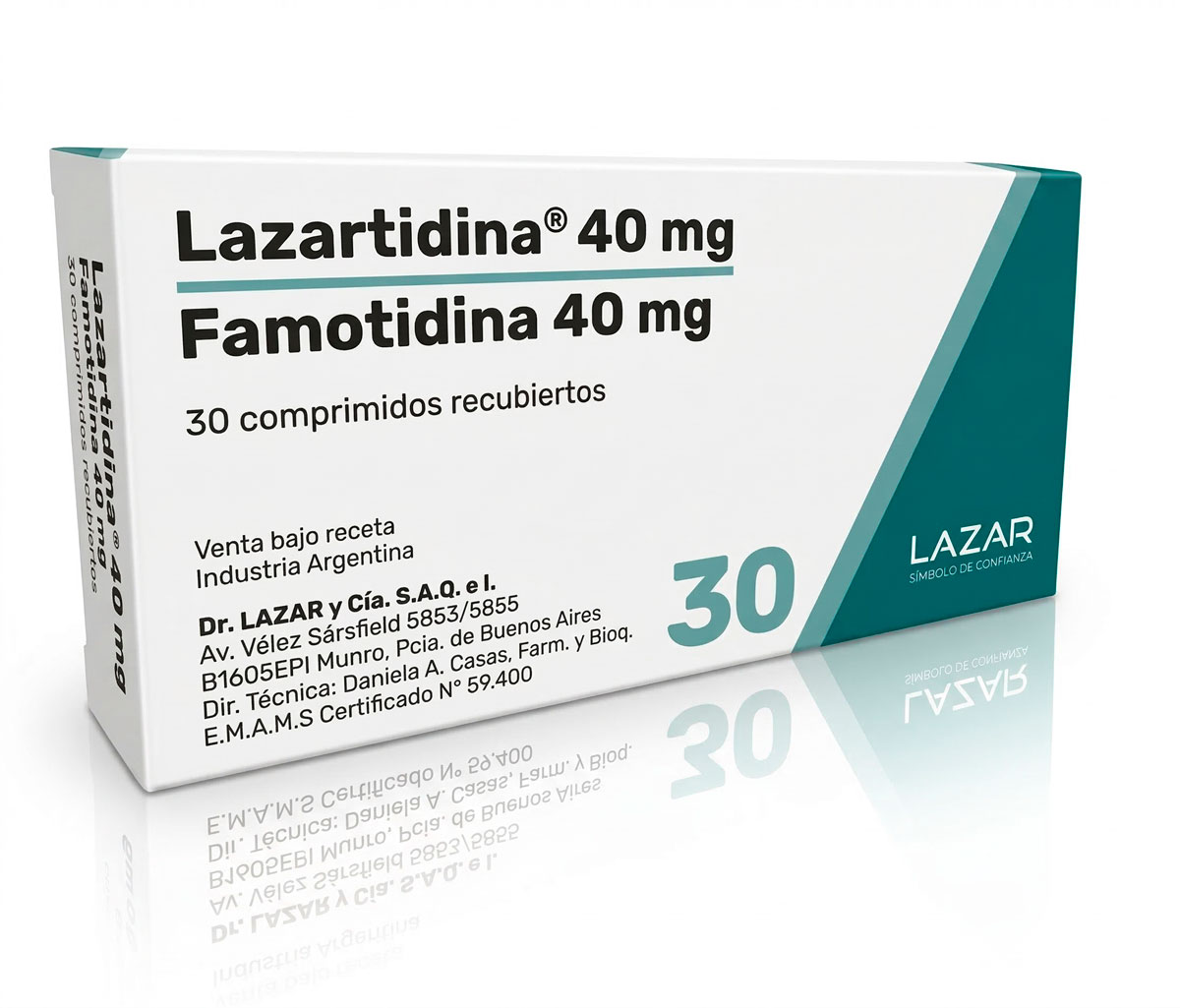 Lazartidina 40 mg