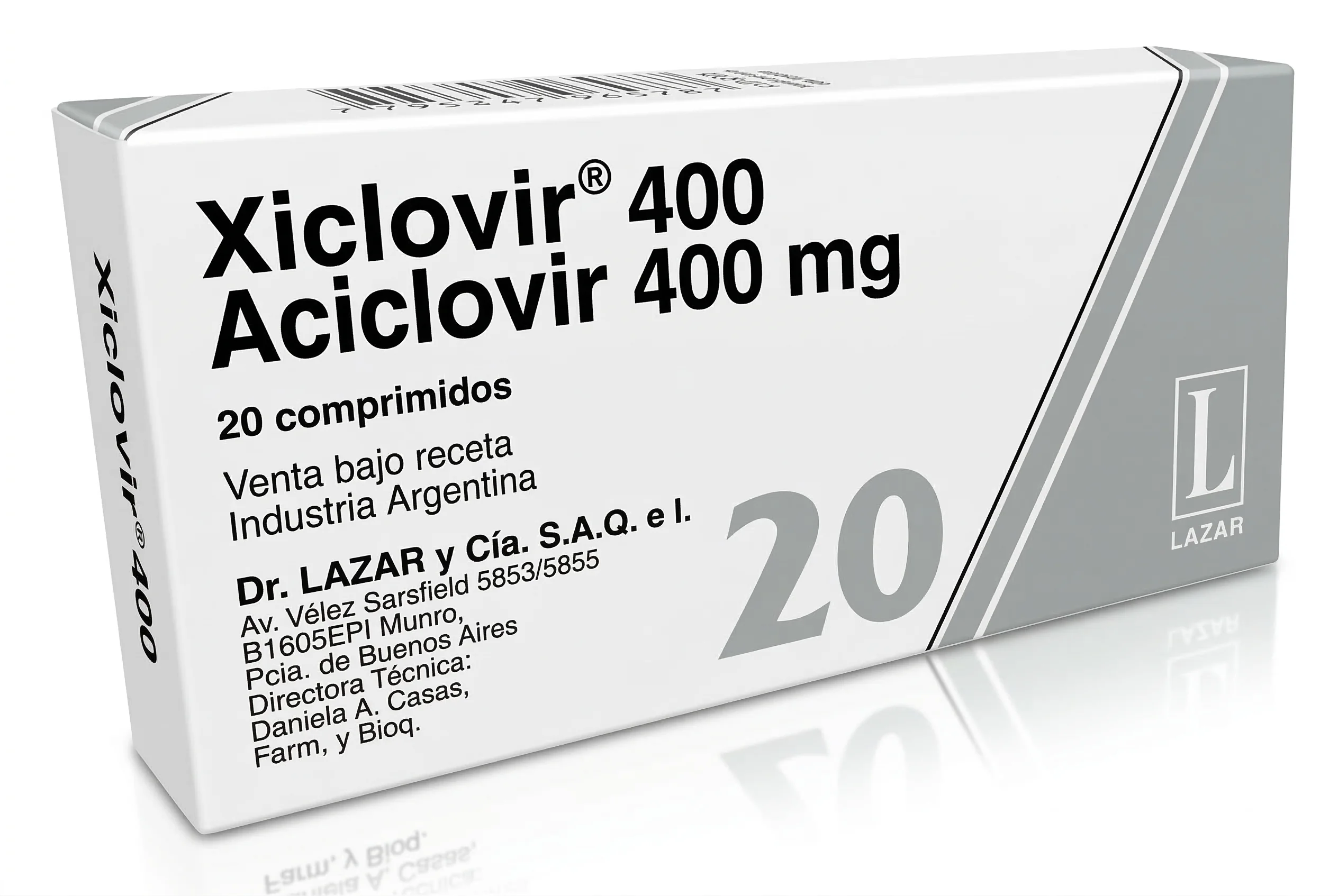 Xiclovir 400 mg