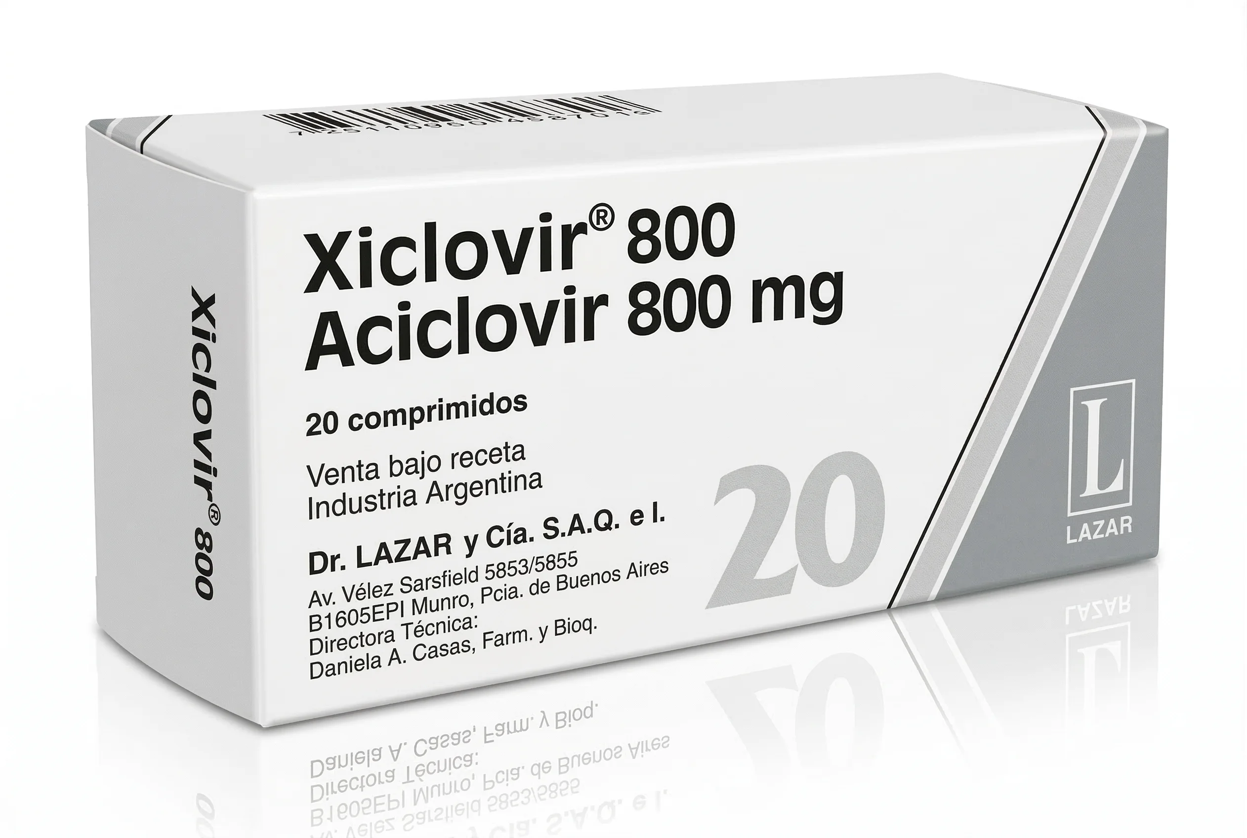Xiclovir 800 mg
